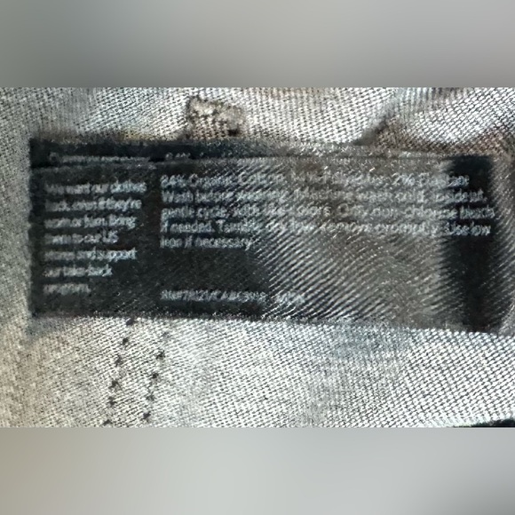 Eileen Fisher Women’s Organic Cotton Stretch Lantern Jeans Ankle Size 12 - Picture 11 of 11